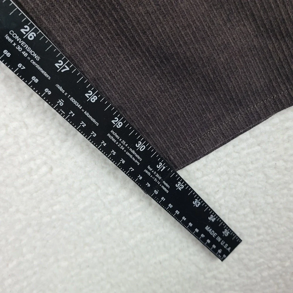 AG Adriano Goldschmied Pants Mens 36x32 Dark Brown The Marshall Slim Trousers EC